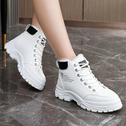 Maja | Ocieplane trapery damskie na solidnej podeszwie – Komfort i styl na zimę