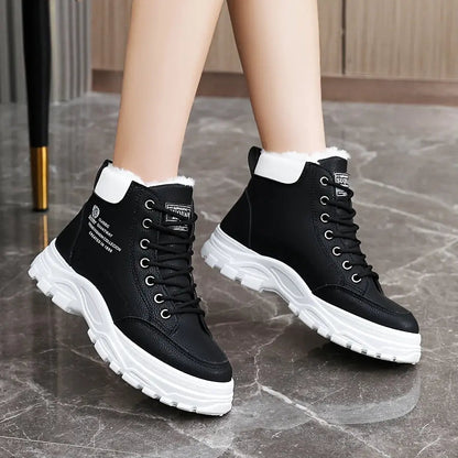 Maja | Ocieplane trapery damskie na solidnej podeszwie – Komfort i styl na zimę