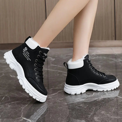 Maja | Ocieplane trapery damskie na solidnej podeszwie – Komfort i styl na zimę