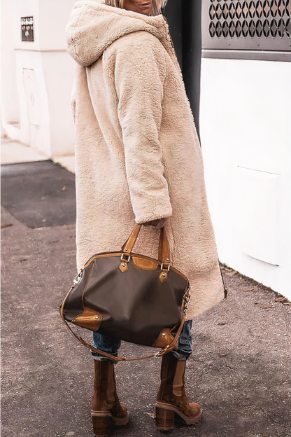 Długa Ogrzewana Parka Damska